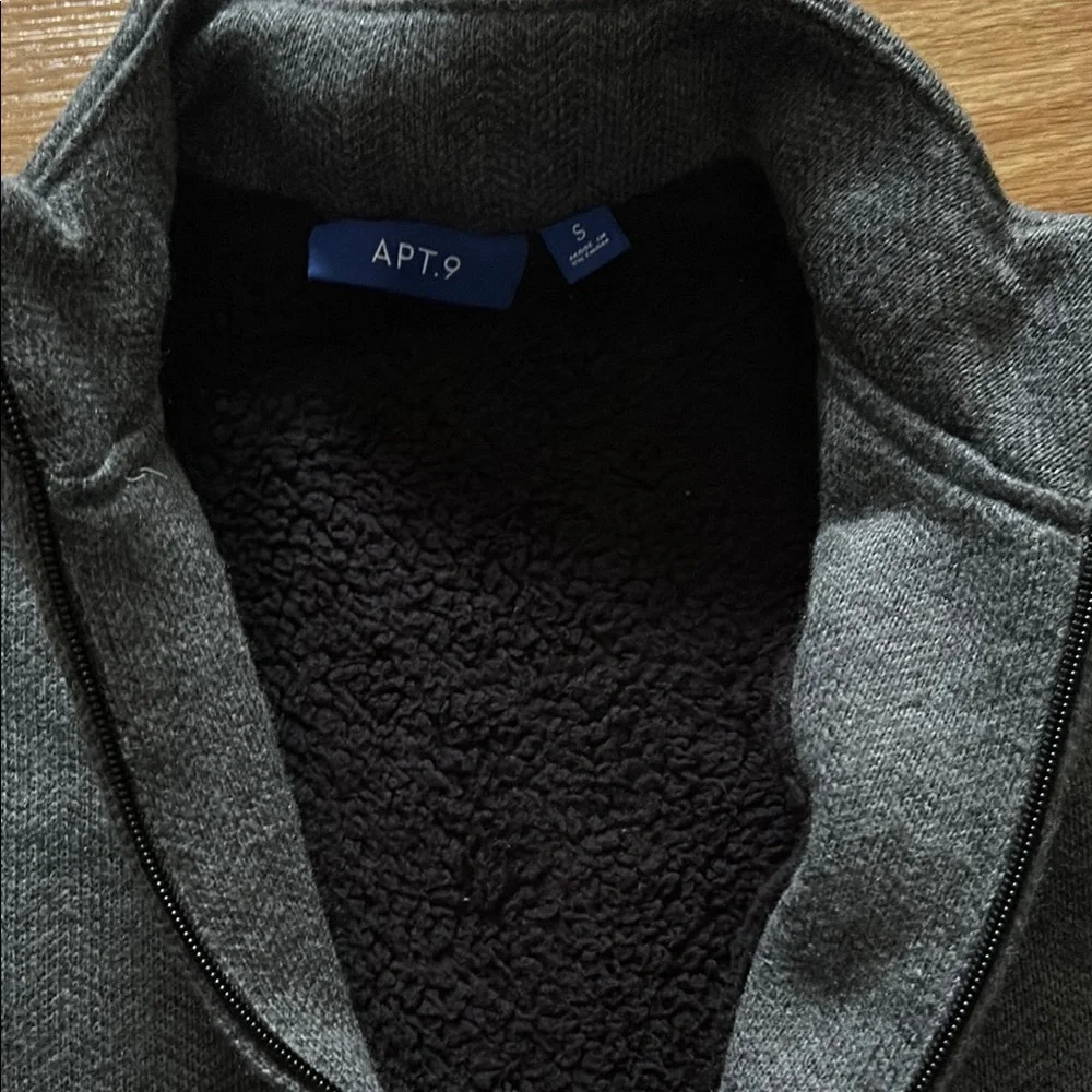 Apt. 9 Gray Fleece-Lined Coat - Picture 2 of 5